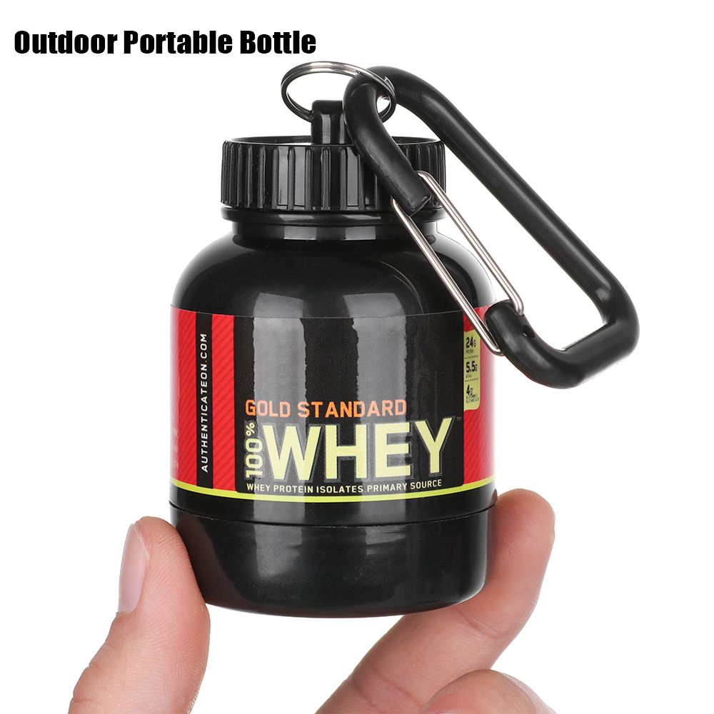Whey Protein Isolate - زجاجات صغيرة محمولة مسحوق البروتين مع