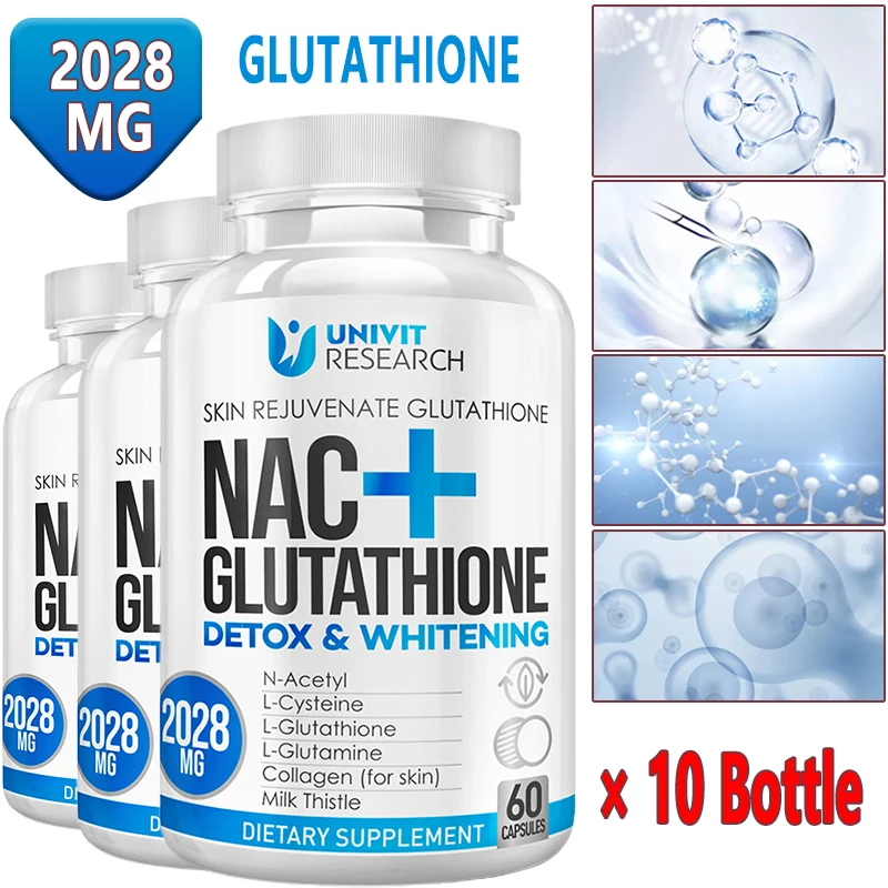 Nac N Acetyl Cysteine - كبسولات الجلوتاثيون ، المفاصل والشعر ،