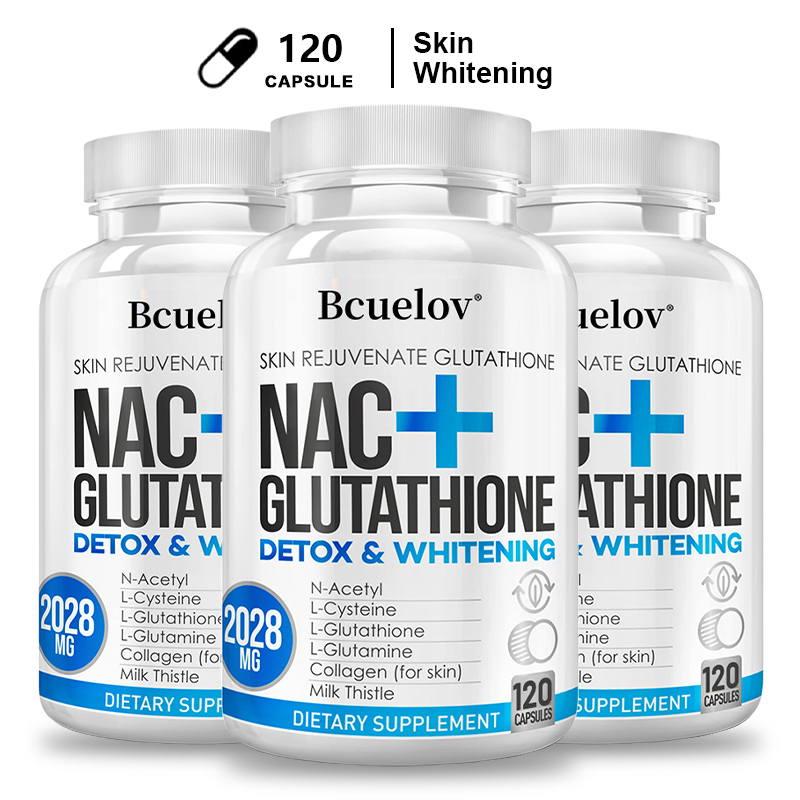 Nac N Acetyl Cysteine - NAC الجلوتاثيون + شوك الحليب +