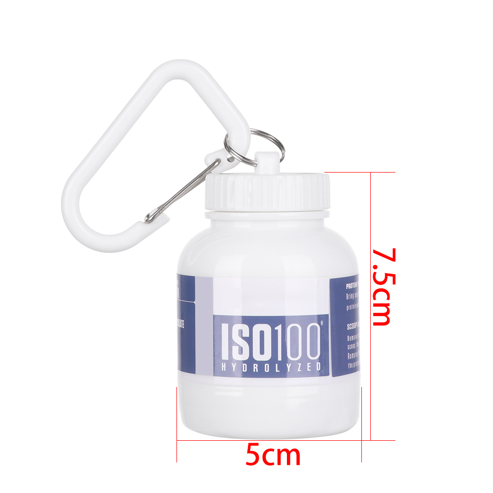 زجاجات صغيرة محمولة مسحوق البر - مراجعة Whey Protein Isolate وسعره