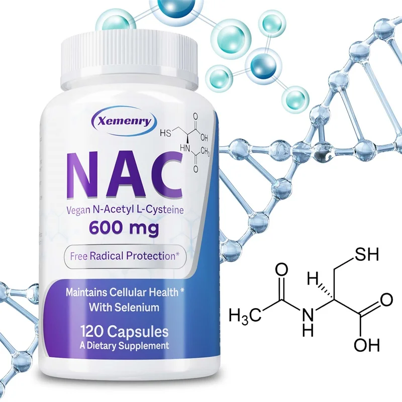 كبسولات NAC 600 ملغ - تدعم صحة - مراجعة Nac N Acetyl Cysteine وسعره