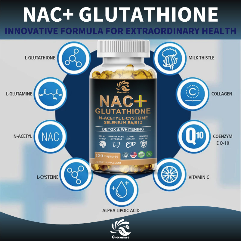 Gresecurity-كبسولات الجلوتاثيو - مراجعة Nac N Acetyl Cysteine وسعره