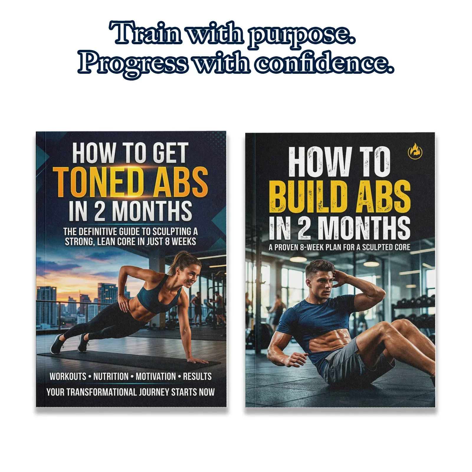 مجموعة من كتابين لتدريب عضلات  - مراجعة Nutrition Fitness Plan وسعره