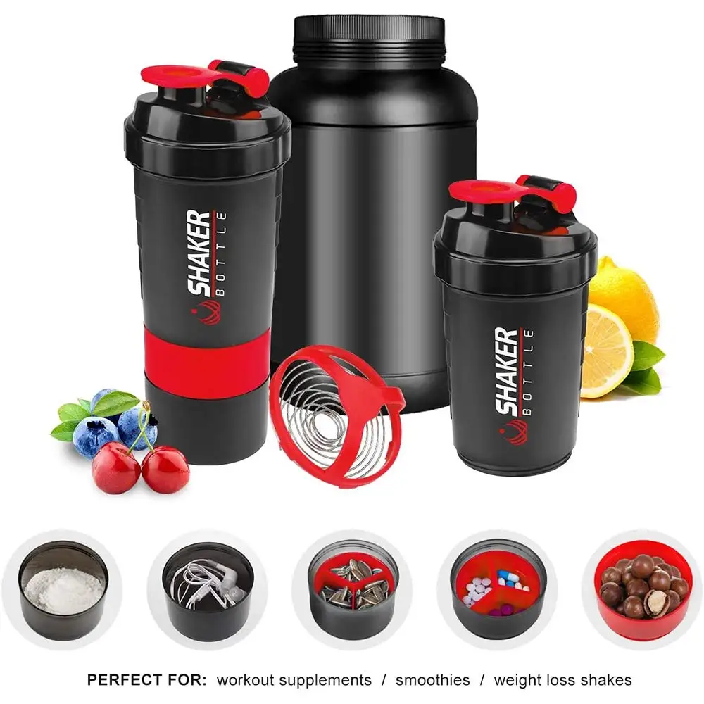 شاكر مسحوق البروتين مع كرة تحر - مراجعة Whey Protein Isolate وسعره